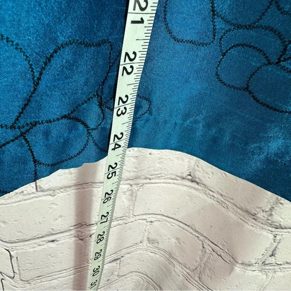 Vintage NYPL blazer jacket applique and embroidered floral design sz small - Picture 5 of 8